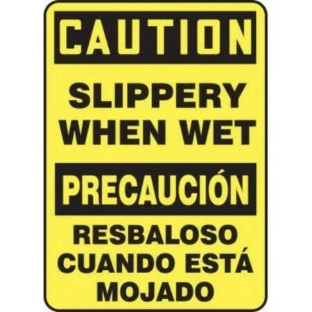 Accuform Caution Sign, SBMSTF642XV SBMSTF642XV